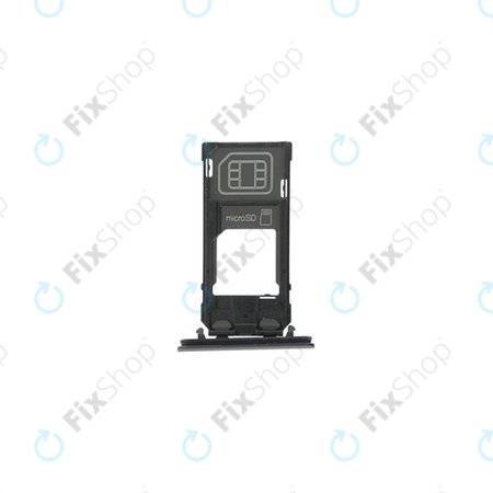 Sony Xperia XZ2 Compact - Slot SIM (Liquid Black) - 1313-0940 Genuine Service Pack