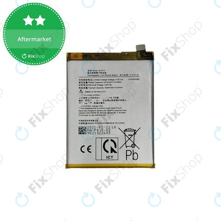 OnePlus Nord N10 5G - Baterie BLP815 4300mAh