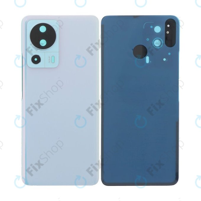 Xiaomi 13 Lite - Carcasă Baterie + Cadru + Sticlă Cameră Spate(Blue)