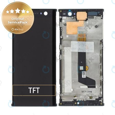 Sony Xperia XA2 H4113 - Ecran LCD + Sticlă Tactilă + Ramă (Black) - 78PC0600020 Genuine Service Pack