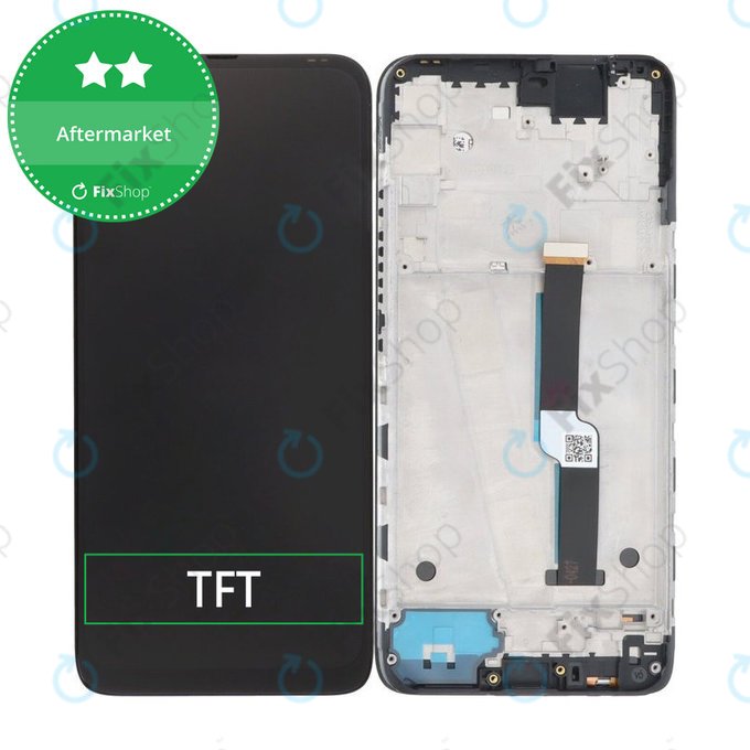 Motorola One Fusion Plus - Ecran LCD + Sticlă Tactilă + Ramă (Twilight Blue) TFT