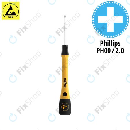 Wiha PicoFinish® ESD 271P - Şurubelniţă de precizie - Phillips PH00