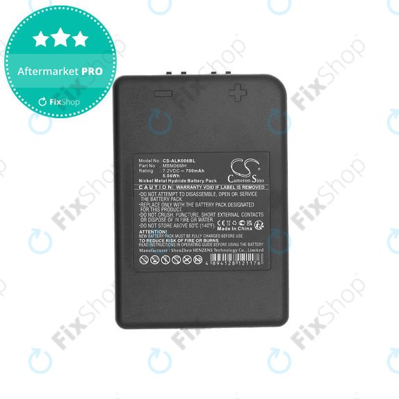 Baterie pentru Autec E16, Modular MJ, MK, 700mAh, Ni-MH, 7.2V, MBM06MH, HQ