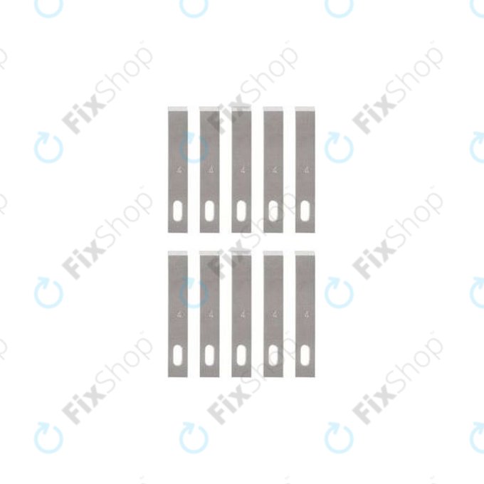 Lame de înlocuire pentru bisturiu - Lama nr.4 (10buc)