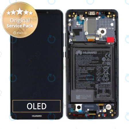 Huawei Mate 10 Pro - Ecran LCD + Sticlă Tactilă + Ramă + Baterie (Titanium Grey) - 02351RVN