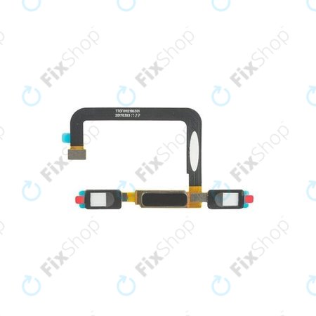 Nokia 6 - Senzor de Amprentă Deget + Cablu Flex - SLX01121X00 Genuine Service Pack