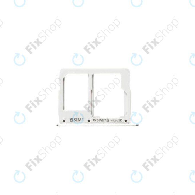 Samsung Galaxy A3 A310F (2016), A5 A510F - SIM/Slot SD (White) - GH98-38665C Genuine Service Pack