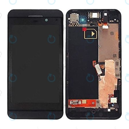 Blackberry Z10 - Ecran LCD + Sticlă Tactilă + Ramă 3G (Negru)