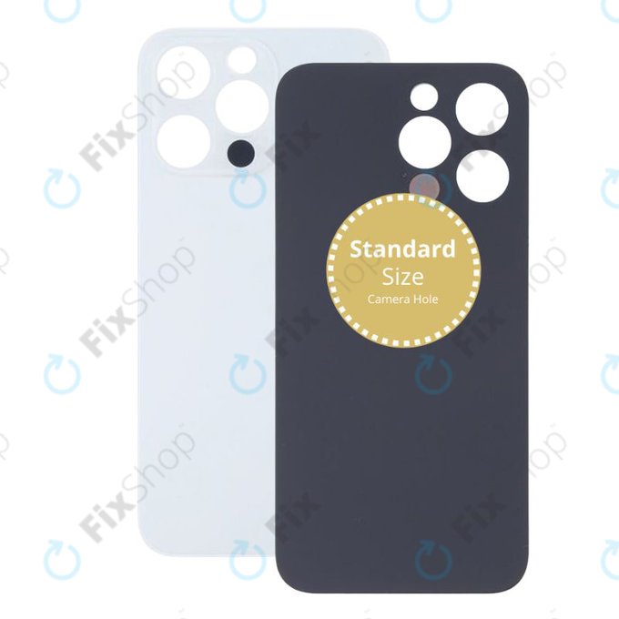 Apple iPhone 13 Pro - Sticlă Carcasă Spate (Silver)