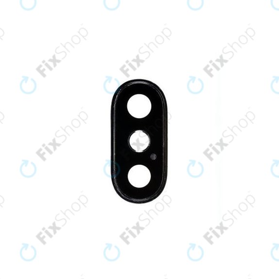 Apple iPhone XS - Sticlă Cameră Spate cu Ramă (Space Gray)