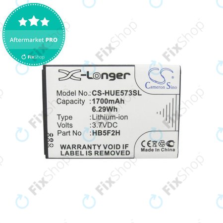 Baterie pentru Huawei E5330, 1700mAh, Li-Ion, 3.7V, HB5F2H, HQ