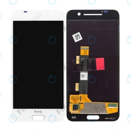 HTC One A9 - Ecran LCD + Sticlă Tactilă (White) - 83H90189-02 Genuine Service Pack