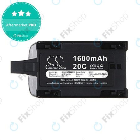 Baterie pentru Parrot Bebop Drone 3.0, Mini Quadcopter, 1600mAh, Li-Pol, 11.1V, HQ