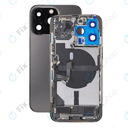 Apple iPhone 13 Pro - Carcasă Spate cu Piese Mici (Graphite)