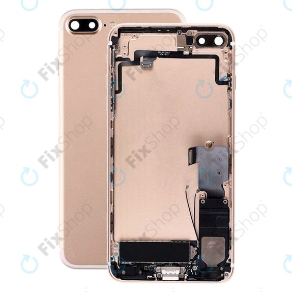 Apple iPhone 7 Plus - Carcasă Spate cu Piese Mici (Gold)