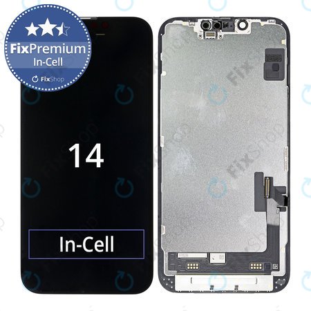 Apple iPhone 14 - Ecran LCD + Sticlă Tactilă + Ramă In-Cell FixPremium