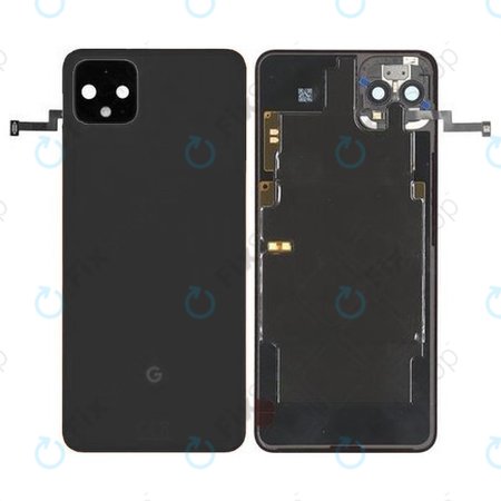 Google Pixel 4 XL - Carcasă Baterie (Just Black) - 20GC2BW0008 Genuine Service Pack