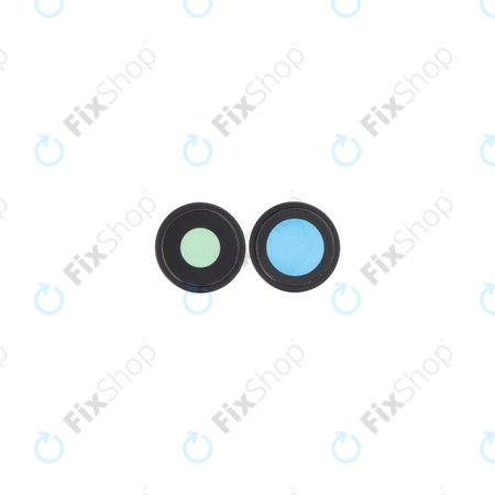 Apple iPhone 16, 16 Plus - Sticlă Cameră Spate cu Ramă (Black) - 2buc