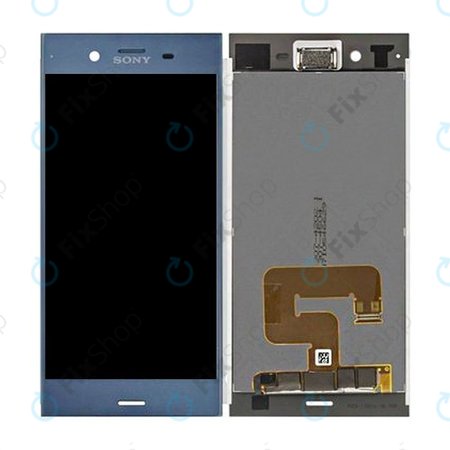 Sony Xperia XZ1 G8341 - Ecran LCD + Sticlă Tactilă (Blue) - 1309-6838