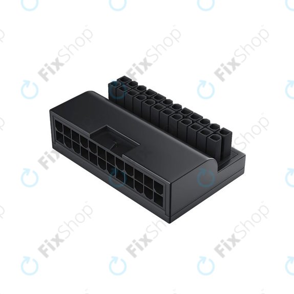 Adaptor de alimentare ATX 24 pini la 90° pentru placa de bază
