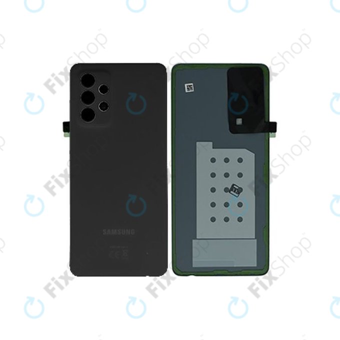 Samsung Galaxy A52 A525F, A526B - Carcasă Baterie (Awesome Black) - GH82-25427A Genuine Service Pack