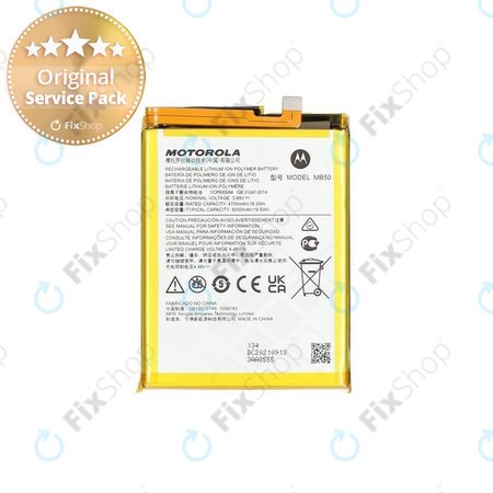 Motorola Moto G200 XT2175 - Baterie MB50 5000mAh - SB18D10749, SB18D22902 Genuine Service Pack