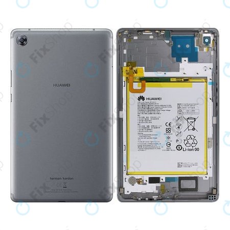 Huawei Mediapad M5 SHT-W09 - Carcasă Baterie + Baterie HB2899C0ECW 5100 mAh (Grey) - 02351VUS
