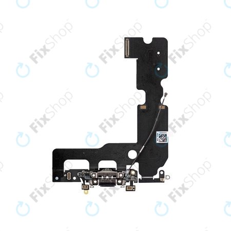 Apple iPhone 7 Plus - Conector de Încărcare + Cablu Flex (Black)