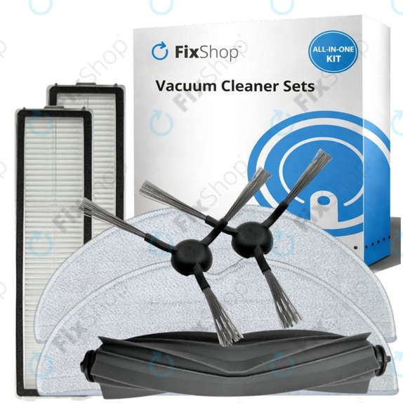 Set de piese de schimb pentru Xiaomi Dreame Mova S10 (1x Perie principală, 2x Filter, 2x Perie laterală, 2x Mop)