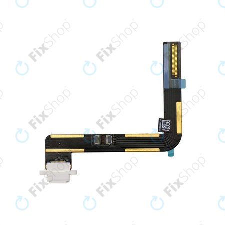 Apple iPad Air - Conector de Încărcare + Cablu Flex (White)