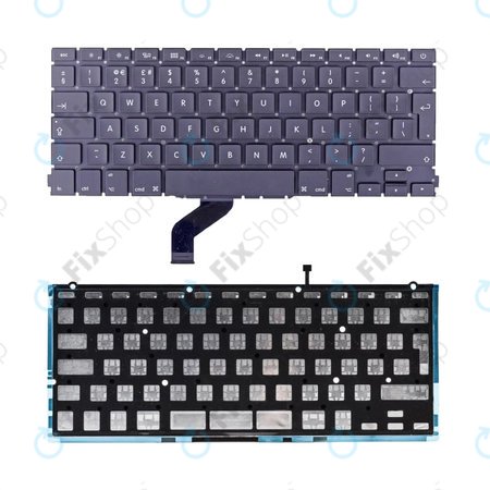 Apple MacBook Pro 13" A1425 (Late 2012 - Early 2013) - Tastatură + Iluminare de Fundal UK/EU