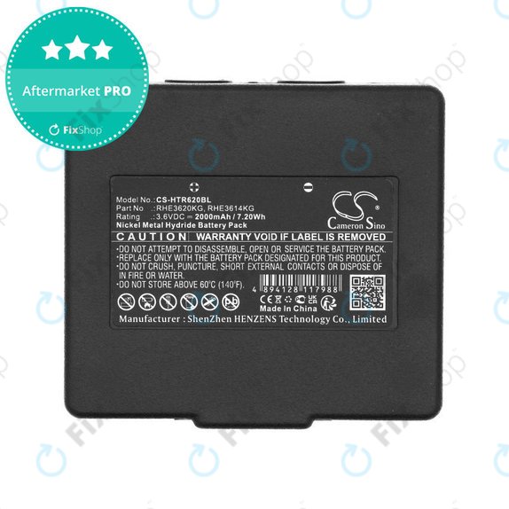 Baterie pentru Hetronic Abitron Mini, 2000mAh, Ni-MH, 3.6V, RHE3620KG, HQ