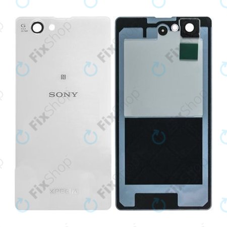 Sony Xperia Z1 Compact - Carcasă Baterie fără NFC (Alb) - 1276-8465