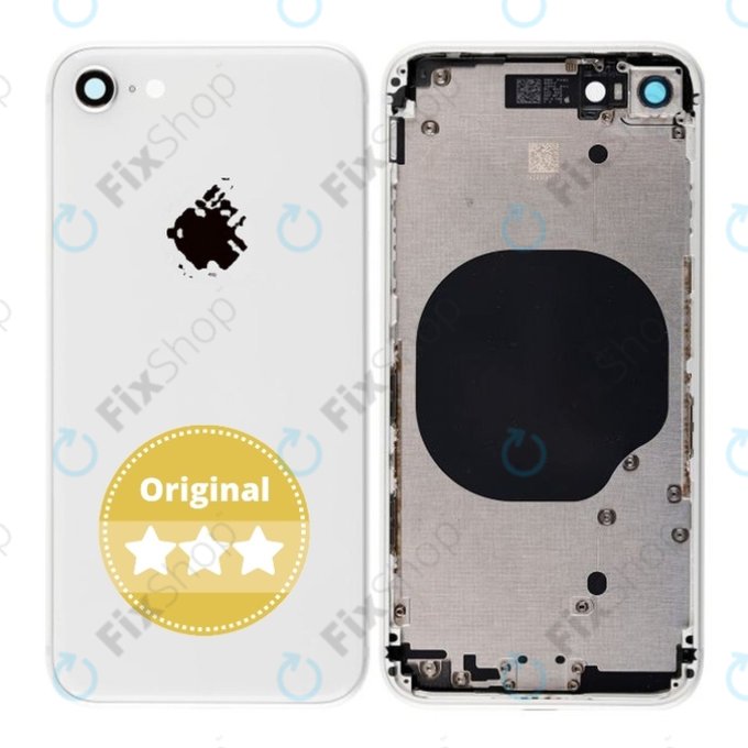 Apple iPhone 8 - Carcasă Spate (Silver) Original