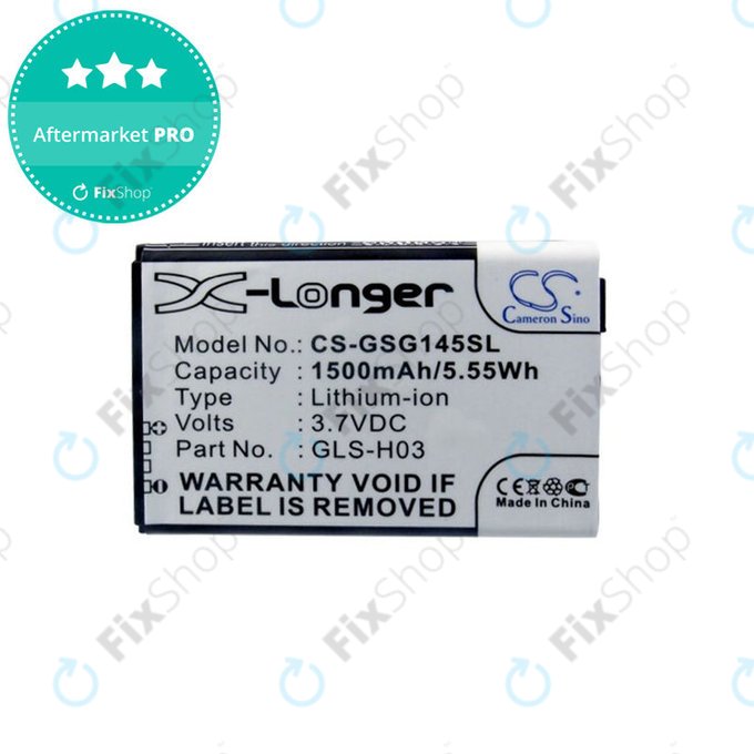 Baterie pentru Gigabyte GSmart G1345, 1500mAh, Li-Ion, 3.7V, GLS-H03, HQ