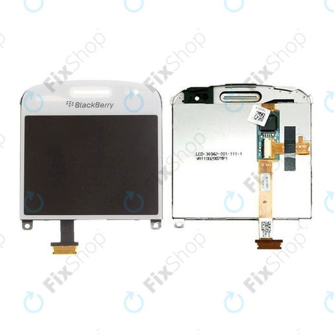 Blackberry Bold Touch 9900 - Ecran LCD + Sticlă Tactilă + Ramă Versiune 001 (Alb)