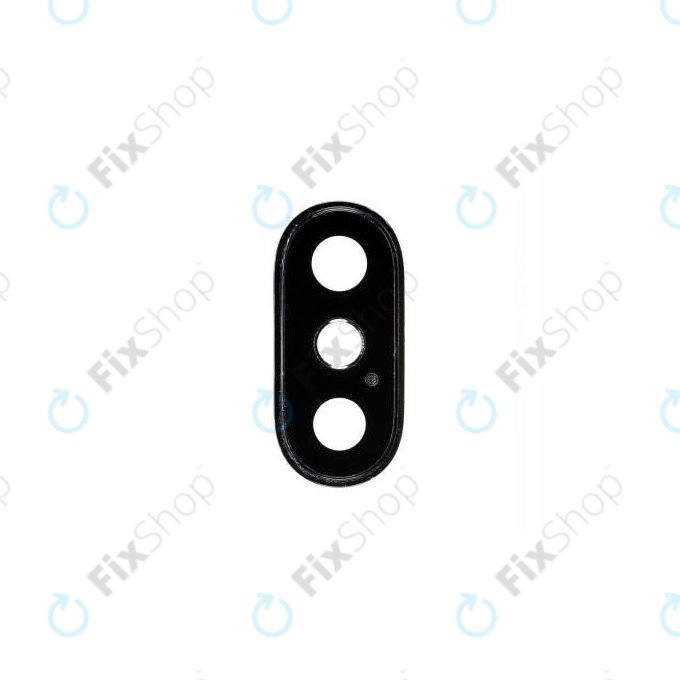Apple iPhone XS - Sticlă Cameră Spate cu Ramă (Space Gray)