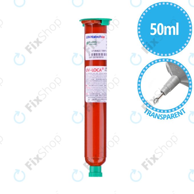 UV-Loca TP-2500F - Adeziv pentru lipirea sticlelor tactili - 50ml