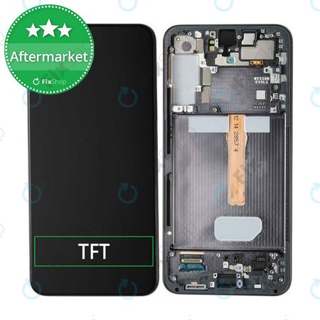 Samsung Galaxy S22 Plus S906B - Ecran LCD + Sticlă Tactilă + Ramă (Phantom Black) TFT