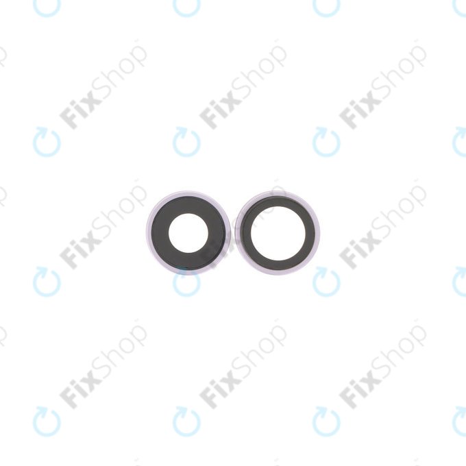 Apple iPhone 17 - Sticlă Cameră Spate cu Ramă (Lavender) - 2buc