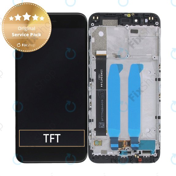 Xiaomi Mi A1(5x) - Ecran LCD + Sticlă Tactilă + Ramă (Black) - 5606100060B6 Genuine Service Pack