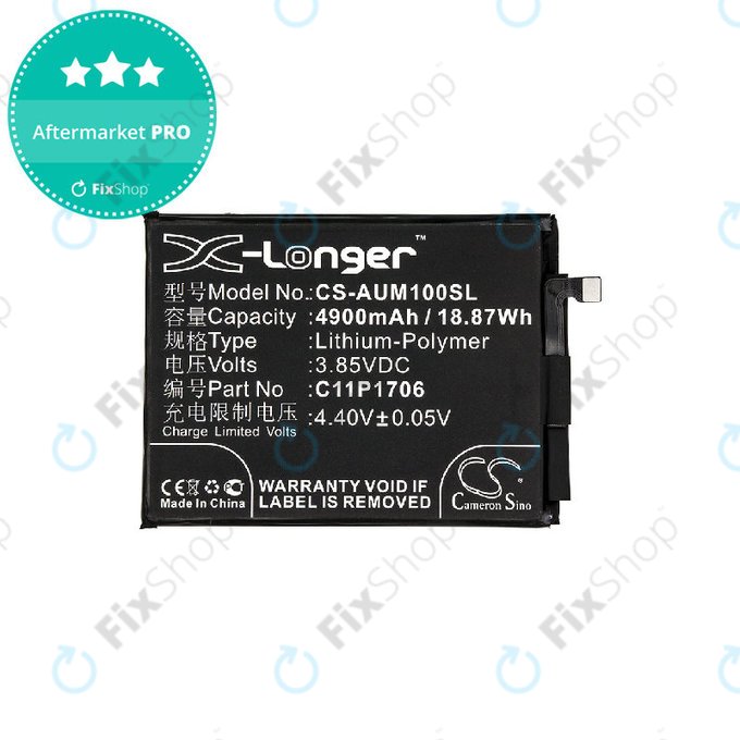 Baterie pentru Asus Zenfone Max Pro M1 ZB602KL, 4900mAh, Li-Pol, 3.85V, 0B200-02870200, HQ