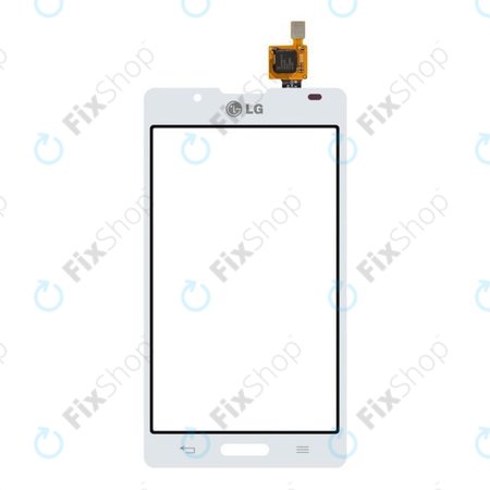LG Optimus L7 II P710 - Sticlă Tactilă (Alb) - EBD61505701 OEM