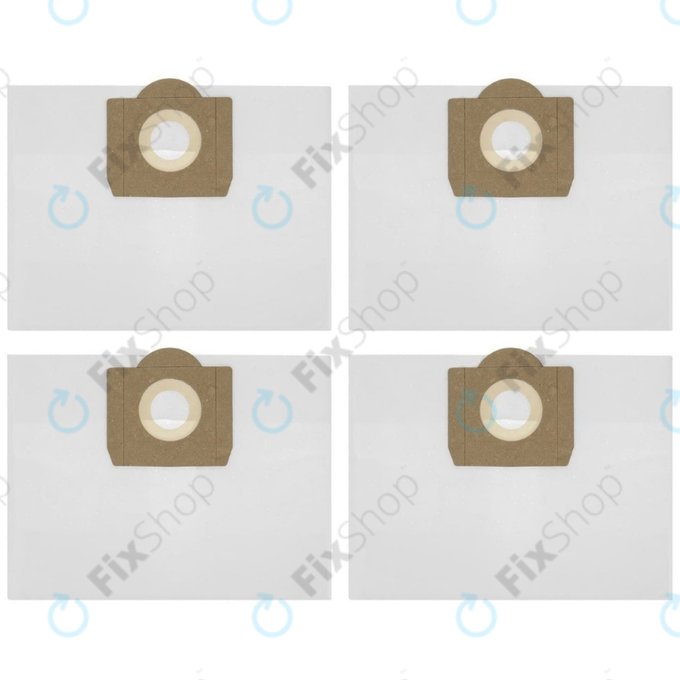 Sac de praf, 4 buc., Material nețesut pentru Kärcher MV 3, WD 3, WD 3.000-series, A-series, SE-series