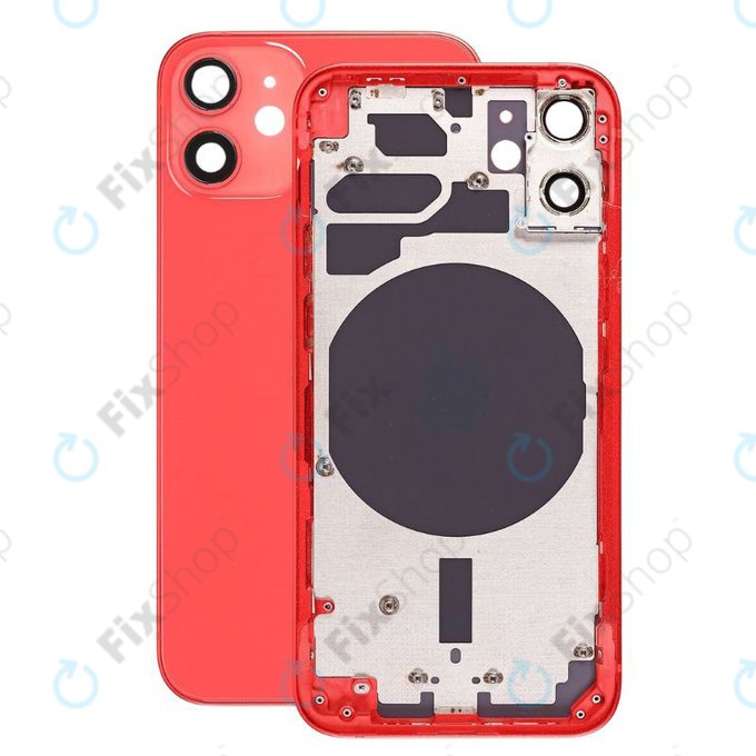 Apple iPhone 12 Mini - Carcasă Spate (Red)