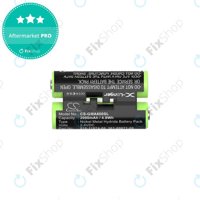 Baterie pentru Garmin Oregon 600, 650, Astro 320, 430 Striker 4, 2000mAh, Ni-MH, 2.4V, 010-11874-00, HQ