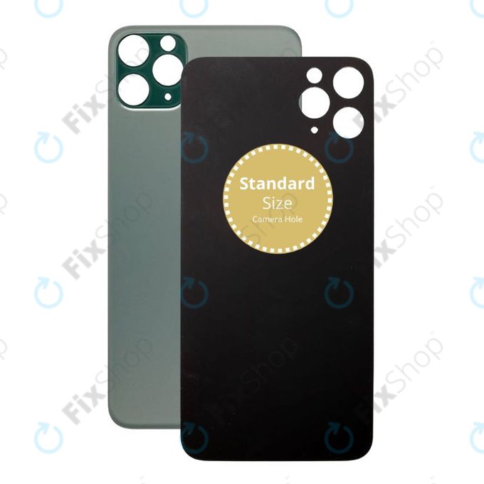 Apple iPhone 11 Pro Max - Sticlă Carcasă Spate (Green)
