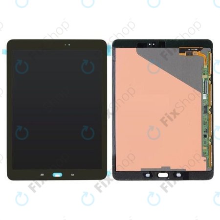 Samsung Galaxy Tab S2 9.7 T810, T815 - Ecran LCD + Sticlă Tactilă (Black) - GH97-17729A