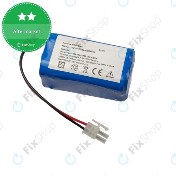 Ecovacs Deebot CEN-series, CR-series, N79-series, X500-series - Baterie 4ICR19/65 Li-Ion 14.8V 2200mAh