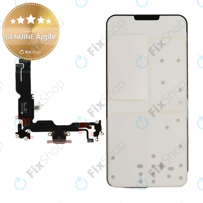 Conector de Încărcare + Cablu Flex pentru iPhone 15 Plus | Pink | 923-12773 | Genuine Apple